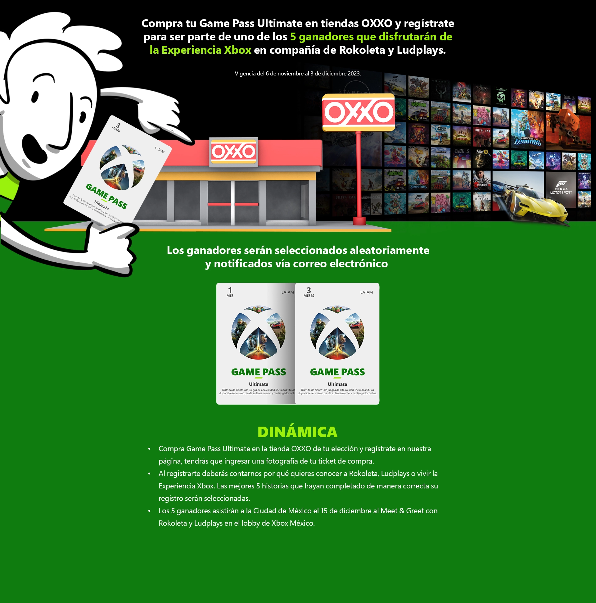 OXXO GAMEPASS 2023